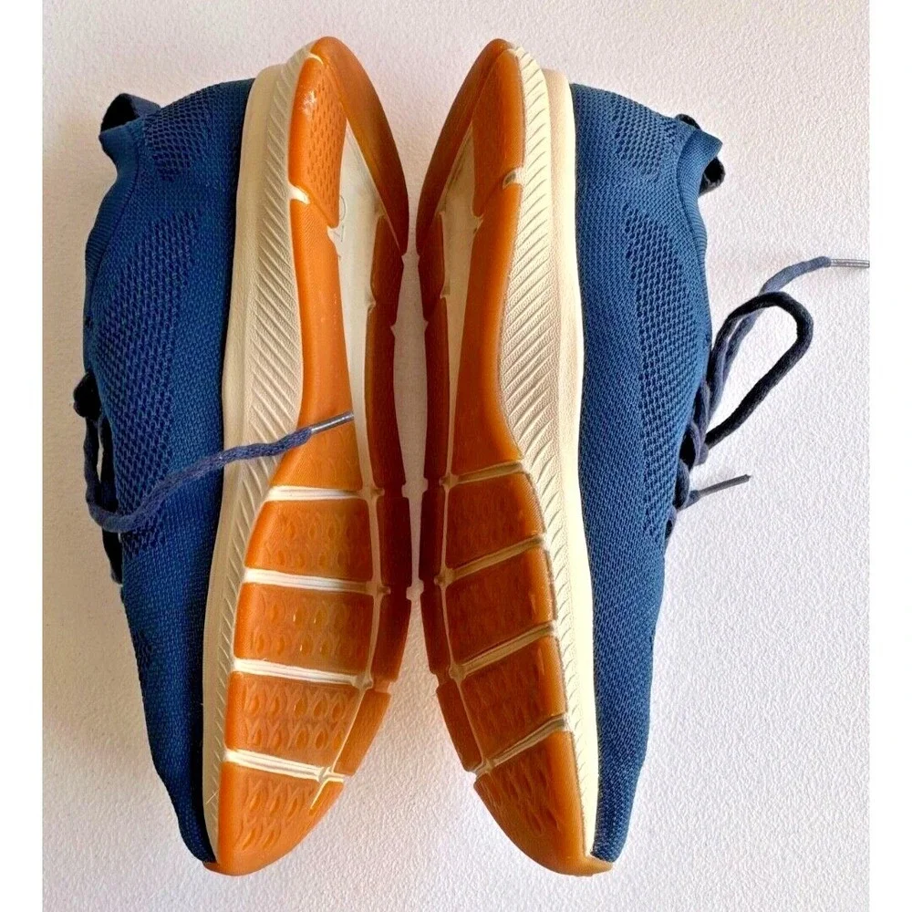 HYLO‎ Running Sneakers Womens 9.5 Mens 8 Blue Eco Lightweight Lace-Up Shoes Mesh